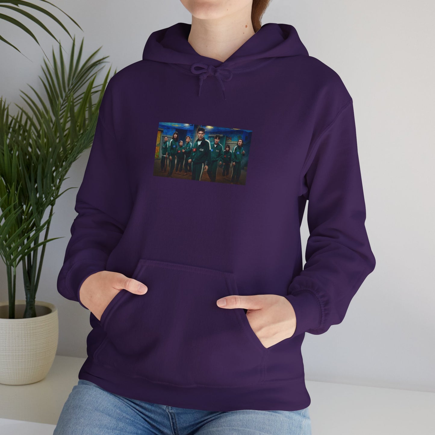 Squid Game Season 3 Purple Hoodie – Power Behind the Mask