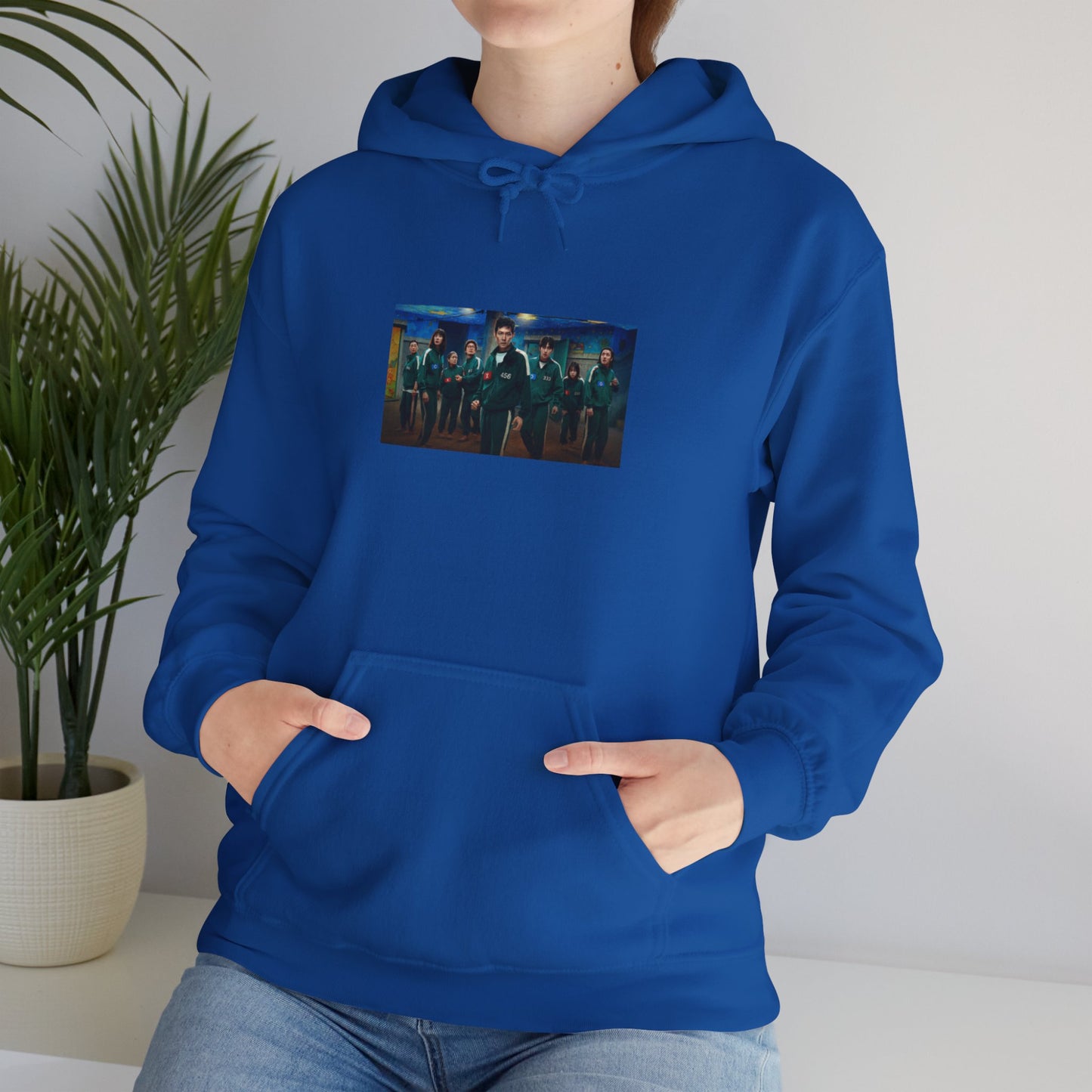 Squid Game Season 3 Blue Hoodie – Strategy Runs Cold