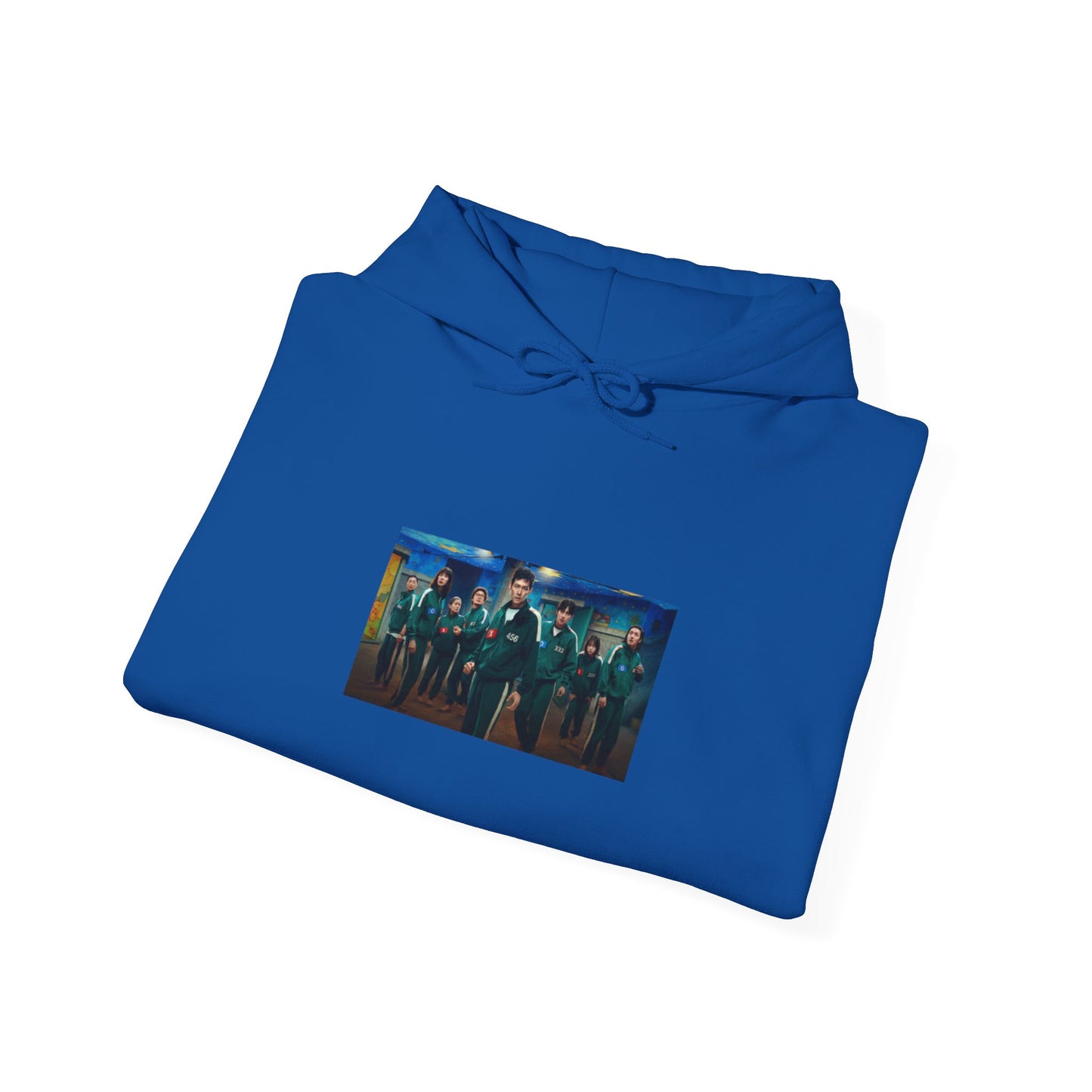 Squid Game Season 3 Blue Hoodie – Strategy Runs Cold