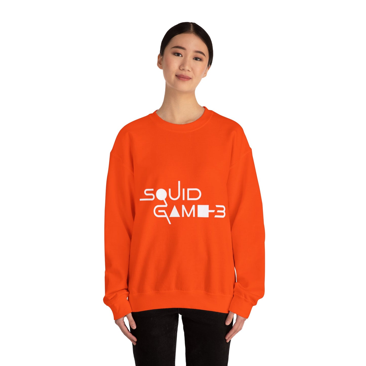 Squid Game 3 Sweatshirt Orange