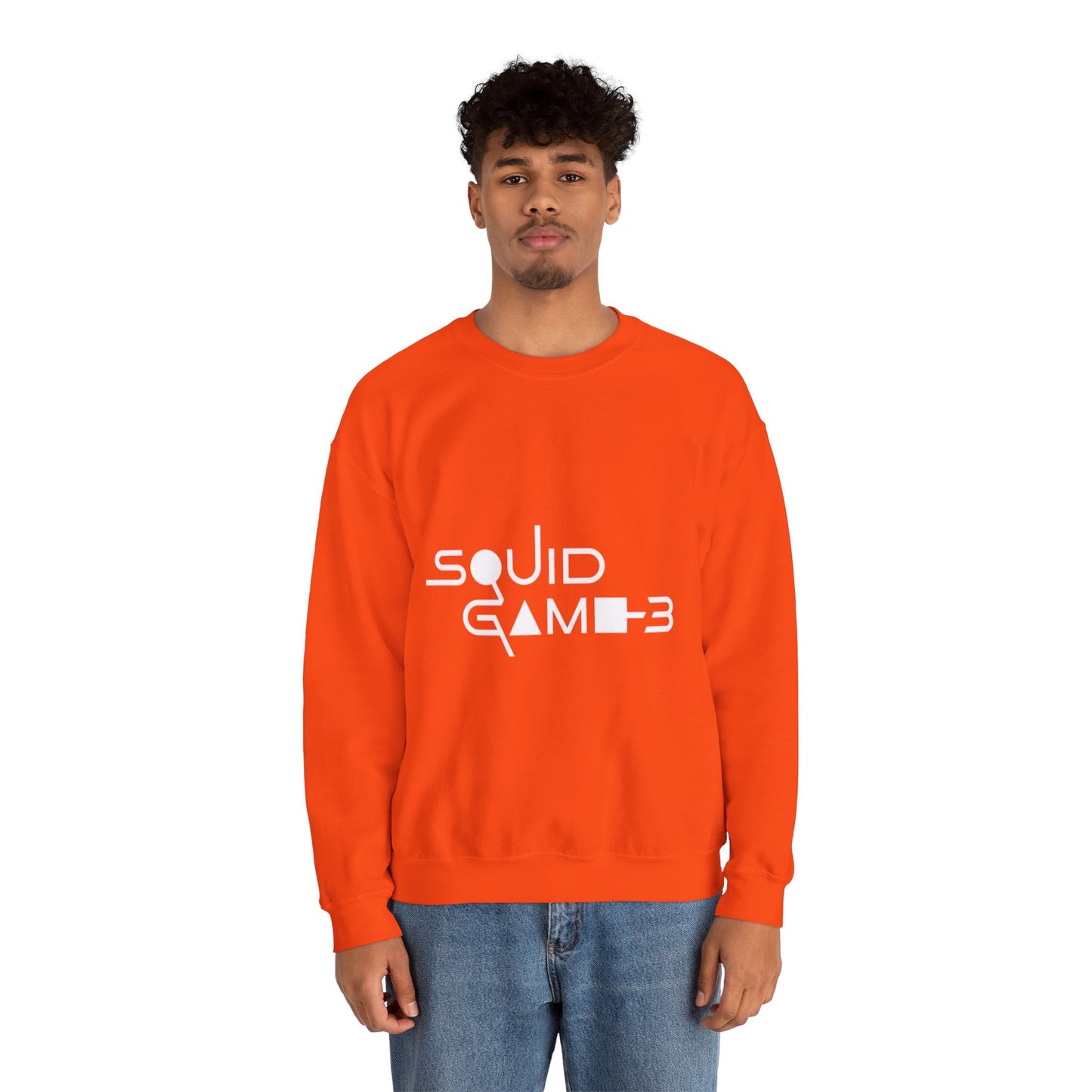 Squid Game 3 Sweatshirt Orange