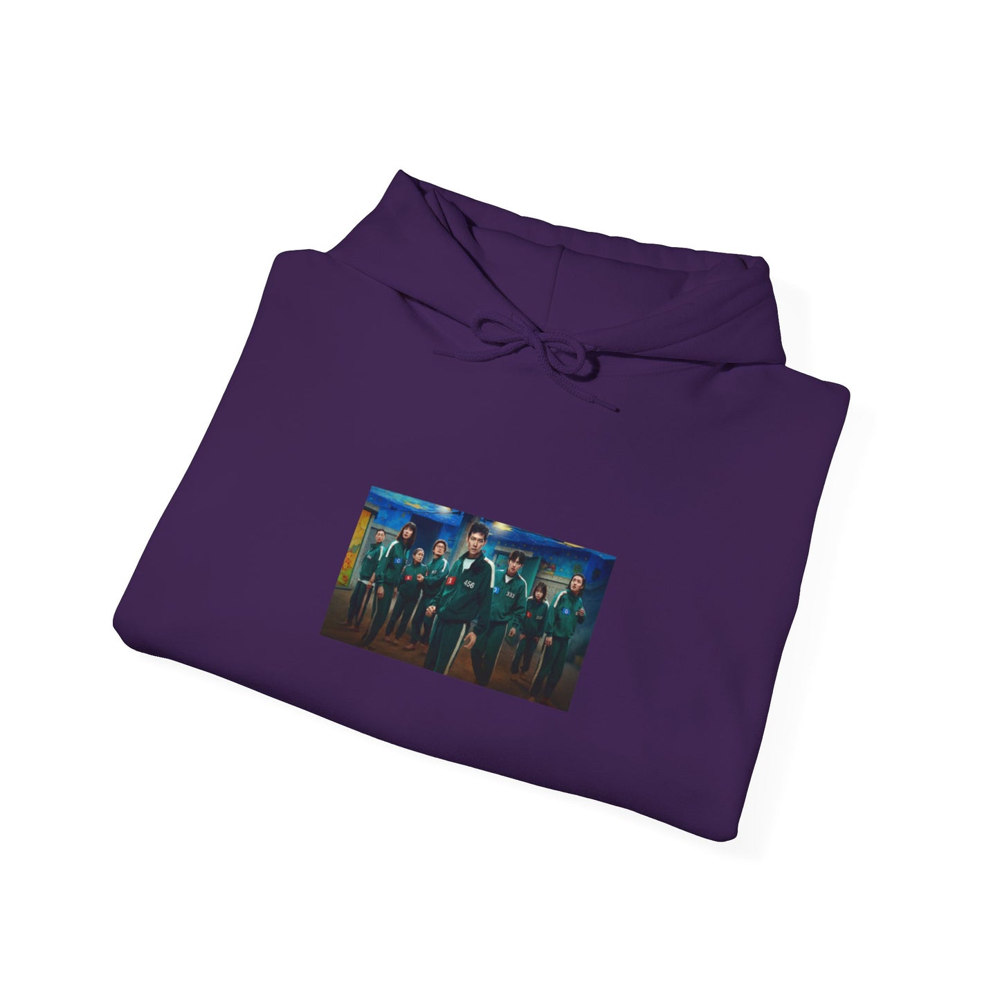 Squid Game Season 3 Purple Hoodie – Power Behind the Mask