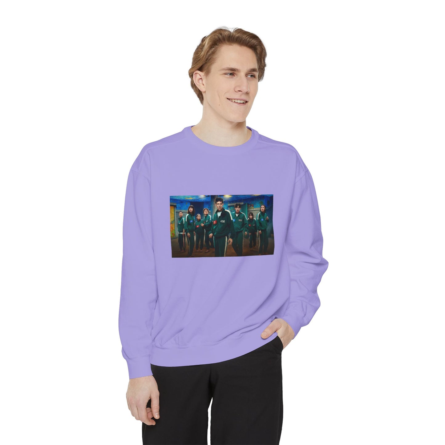Squid Game Season 3 Purple Sweatshirt – Royal Power in a Ruthless Game