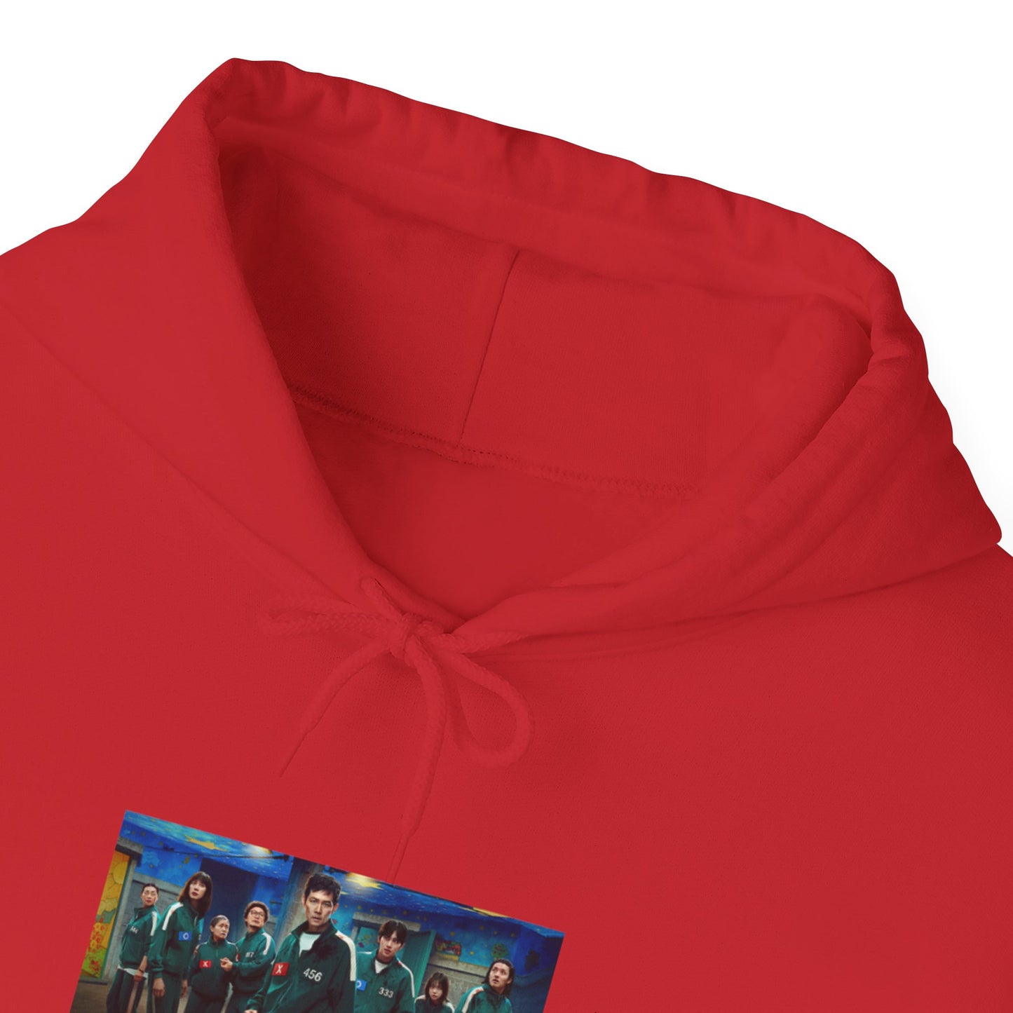 Squid Game Season 3 Red Hoodie – Fear the Color of Elimination