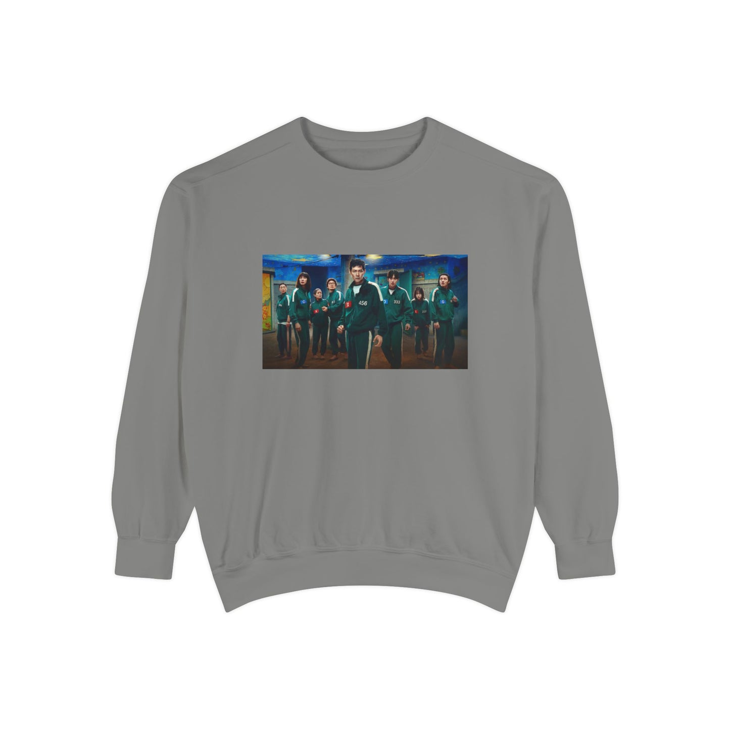 Squid Game Season 3 Dark Grey Sweatshirt – Shadows of Survival