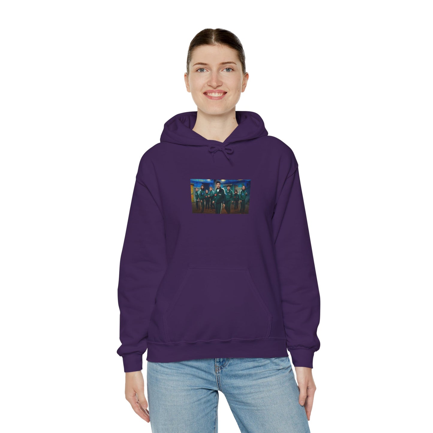 Squid Game Season 3 Purple Hoodie – Power Behind the Mask