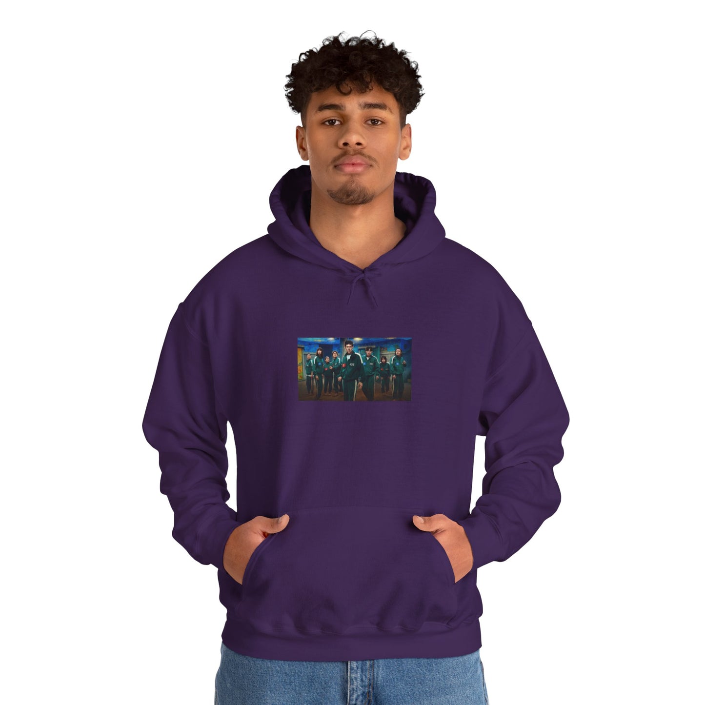 Squid Game Season 3 Purple Hoodie – Power Behind the Mask