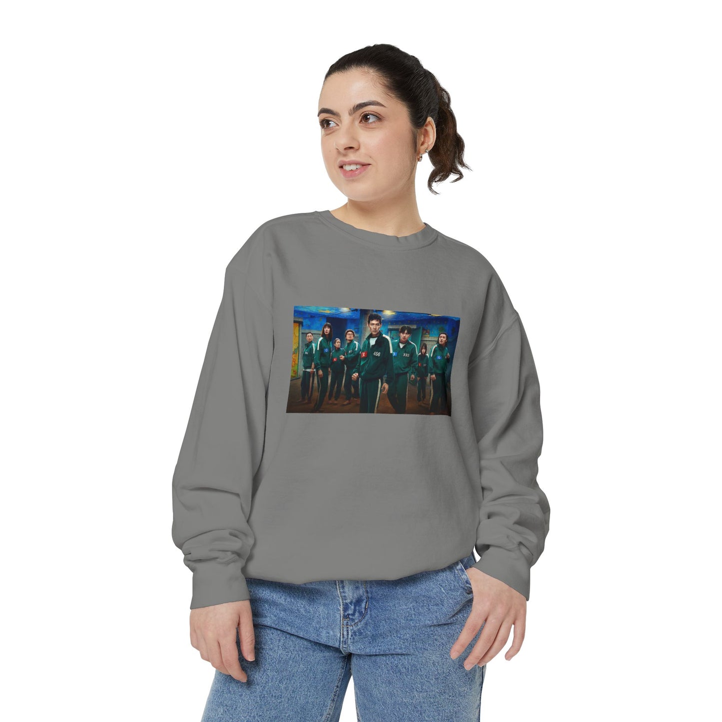 Squid Game Season 3 Dark Grey Sweatshirt – Shadows of Survival