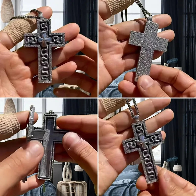 Player 230 Thanos Squid Game Cross Necklace