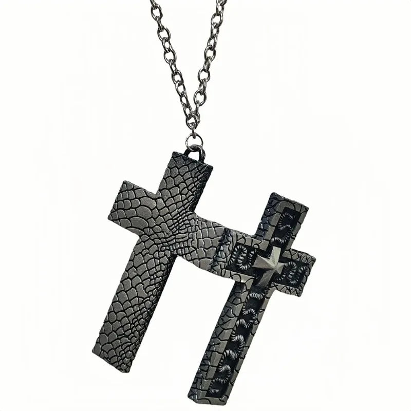 Player 230 Thanos Squid Game Cross Necklace