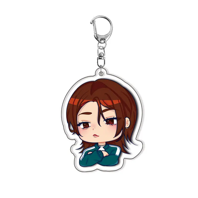 Squid Game Keychain – Ji-yeong (Player 240) Chibi