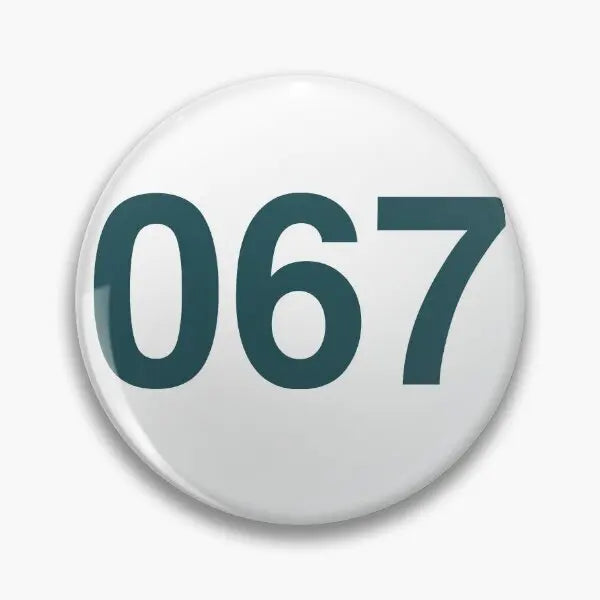 Player 067 Button Pin – Kang Sae-byeok Squid Game Season 1