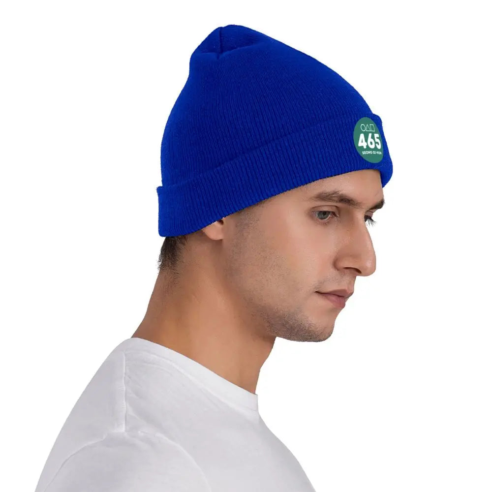 Player 456 Seong Gi-hun Beanie Squid Game Blue