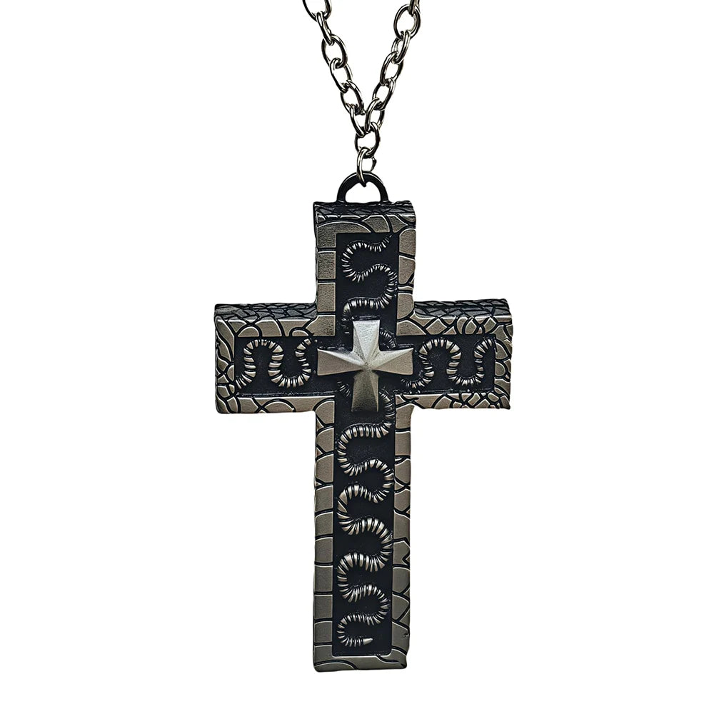 Player 230 Thanos Squid Game Cross Necklace
