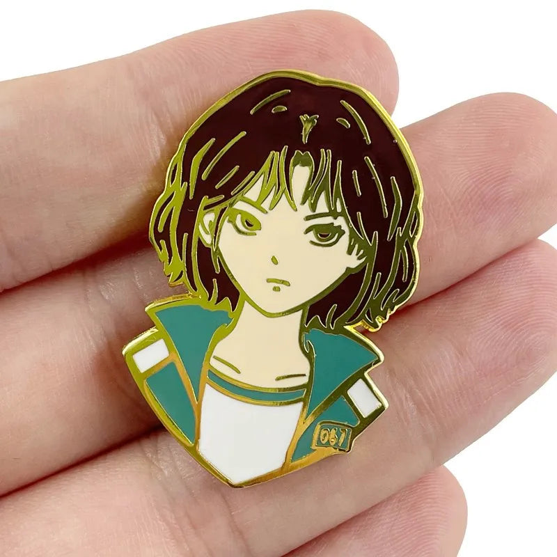 Squid Game Button Pin – Kang Sae-byeok (067)