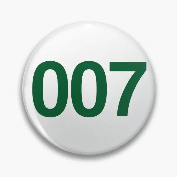 Player 007 Button Pin – Squid Game Season 1