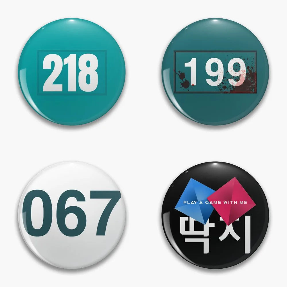 Player 246 Button Pin – Squid Game Season 2