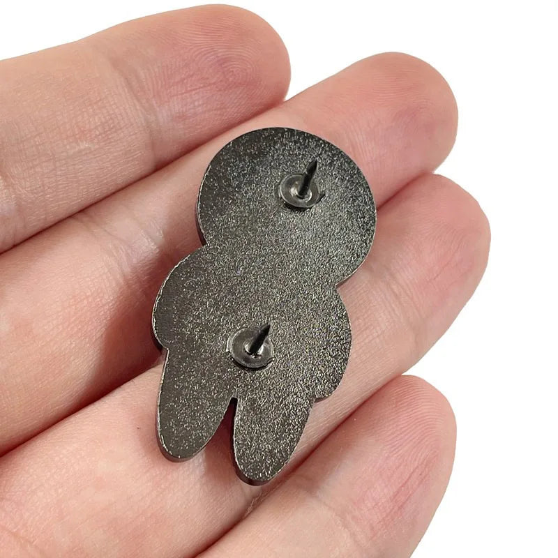 Squid Game Button Pin – red Guard