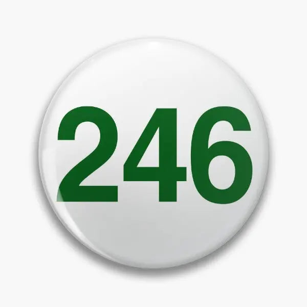 Player 246 Button Pin – Squid Game Season 2