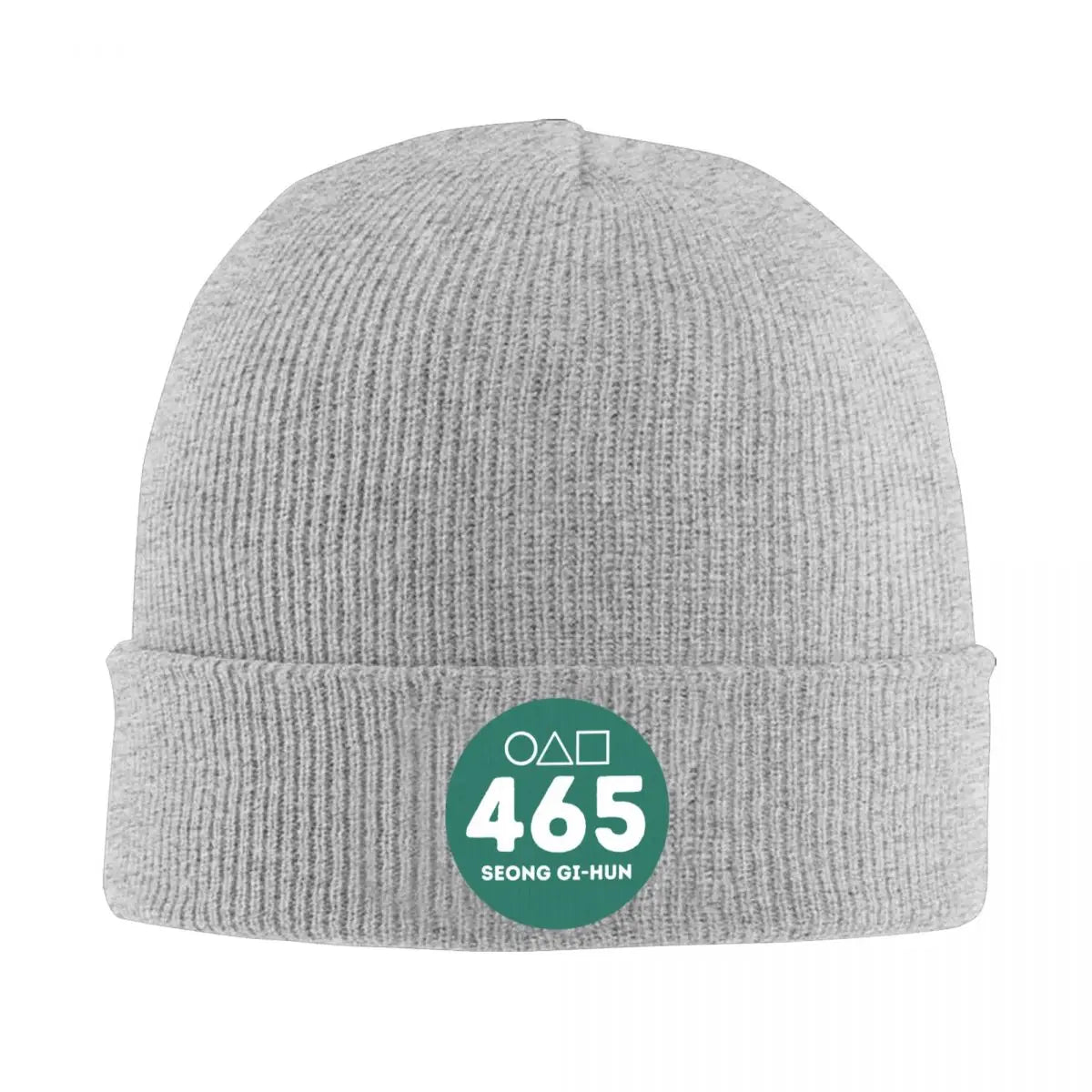 Player 456 Seong Gi-hun Beanie Squid Game Gray
