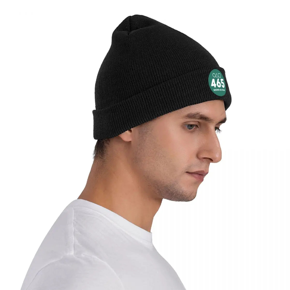 Player 456 Seong Gi-hun Beanie Squid Game Black