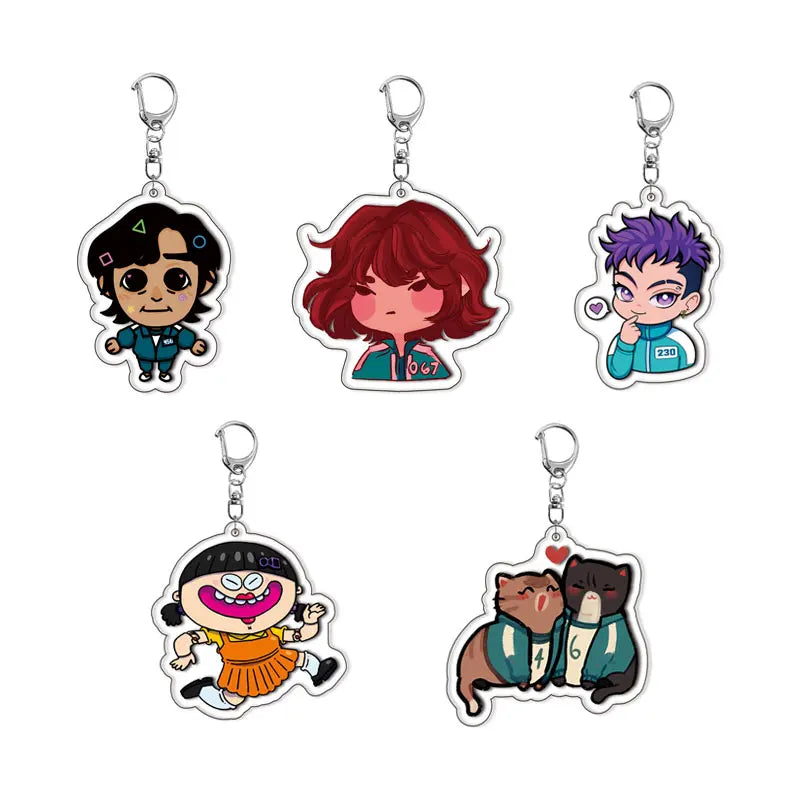 Squid Game Keychain – Ji-yeong (Player 240) Chibi