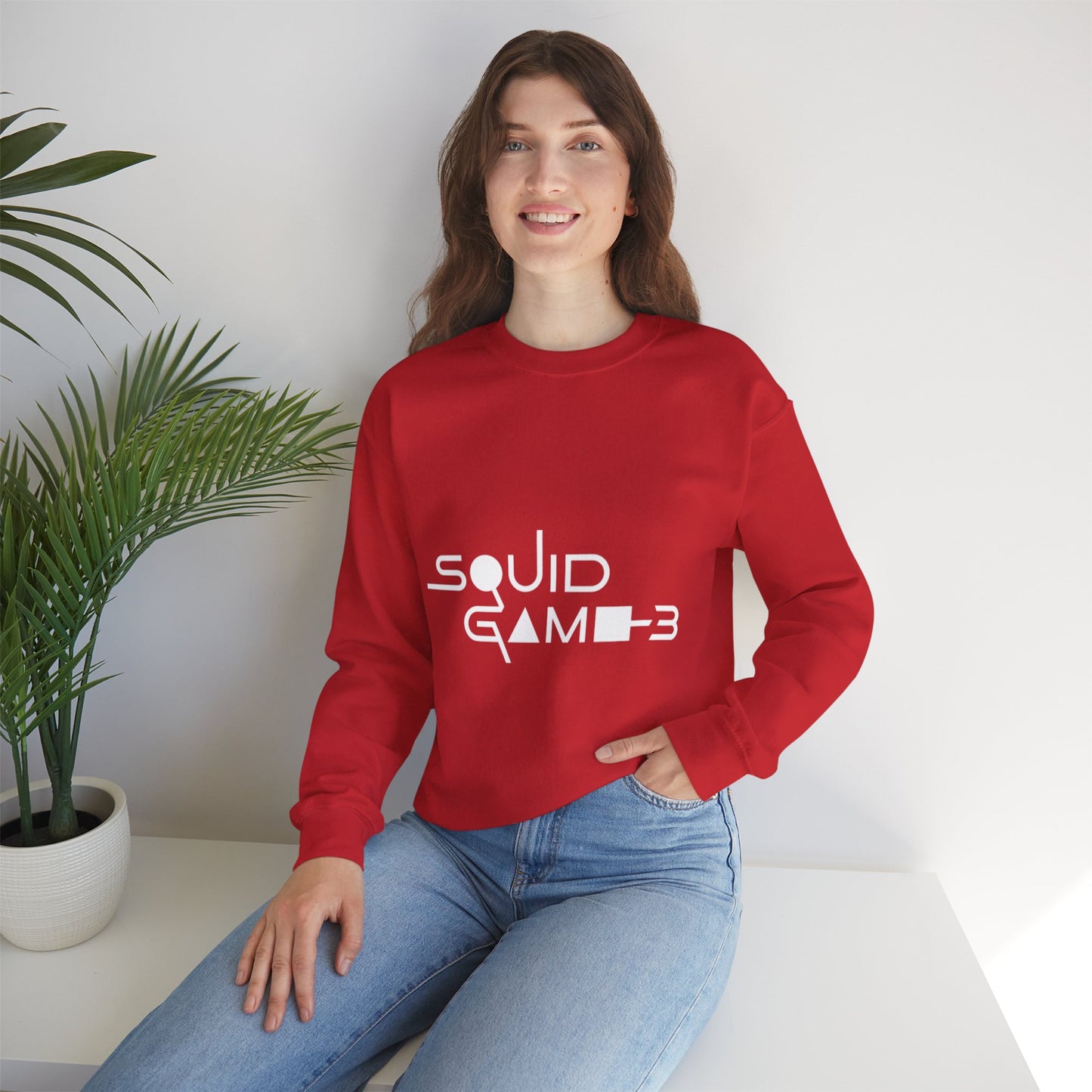 Squid Game 3 Sweatshirt Red