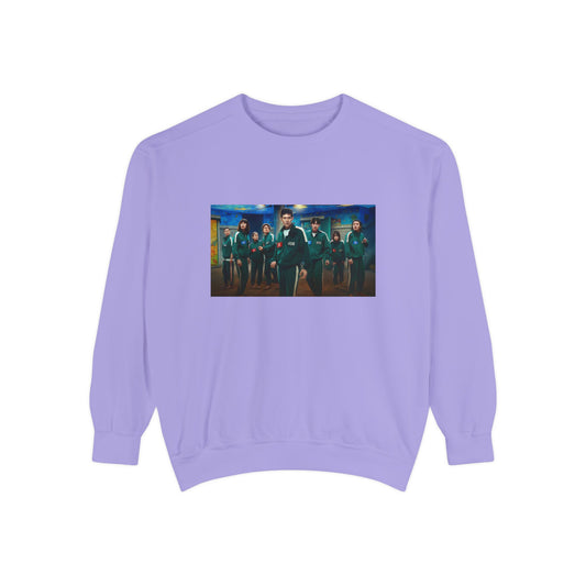 Squid Game Season 3 Purple Sweatshirt – Royal Power in a Ruthless Game