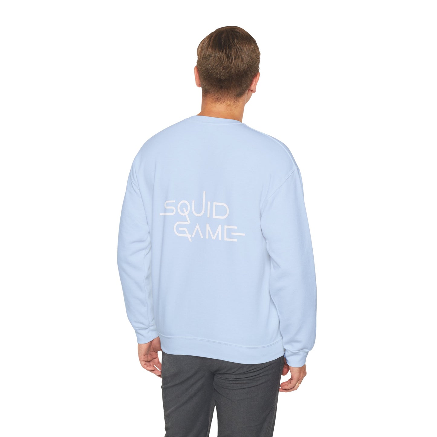 Light Blue Squid Game Sweatshirt – Will You Be the Last Survivor?