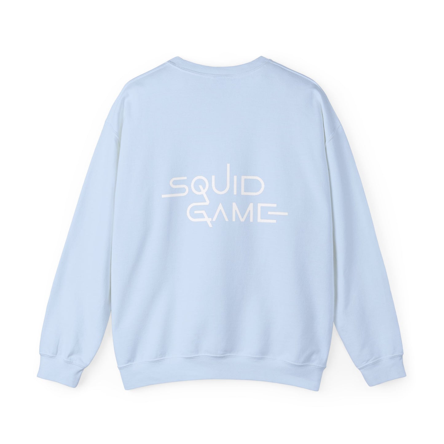 Light Blue Squid Game Sweatshirt – Will You Be the Last Survivor?