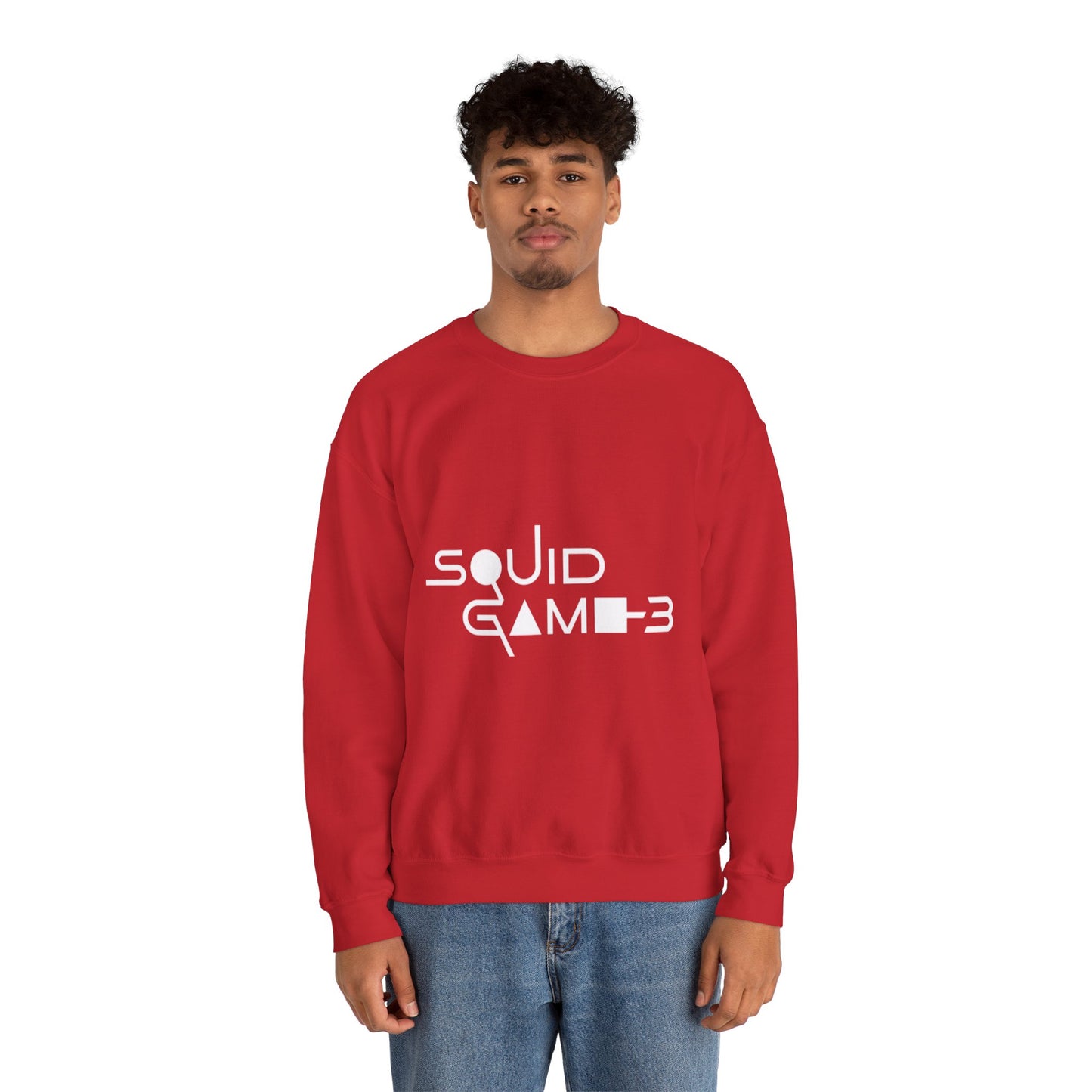 Squid Game 3 Sweatshirt Red