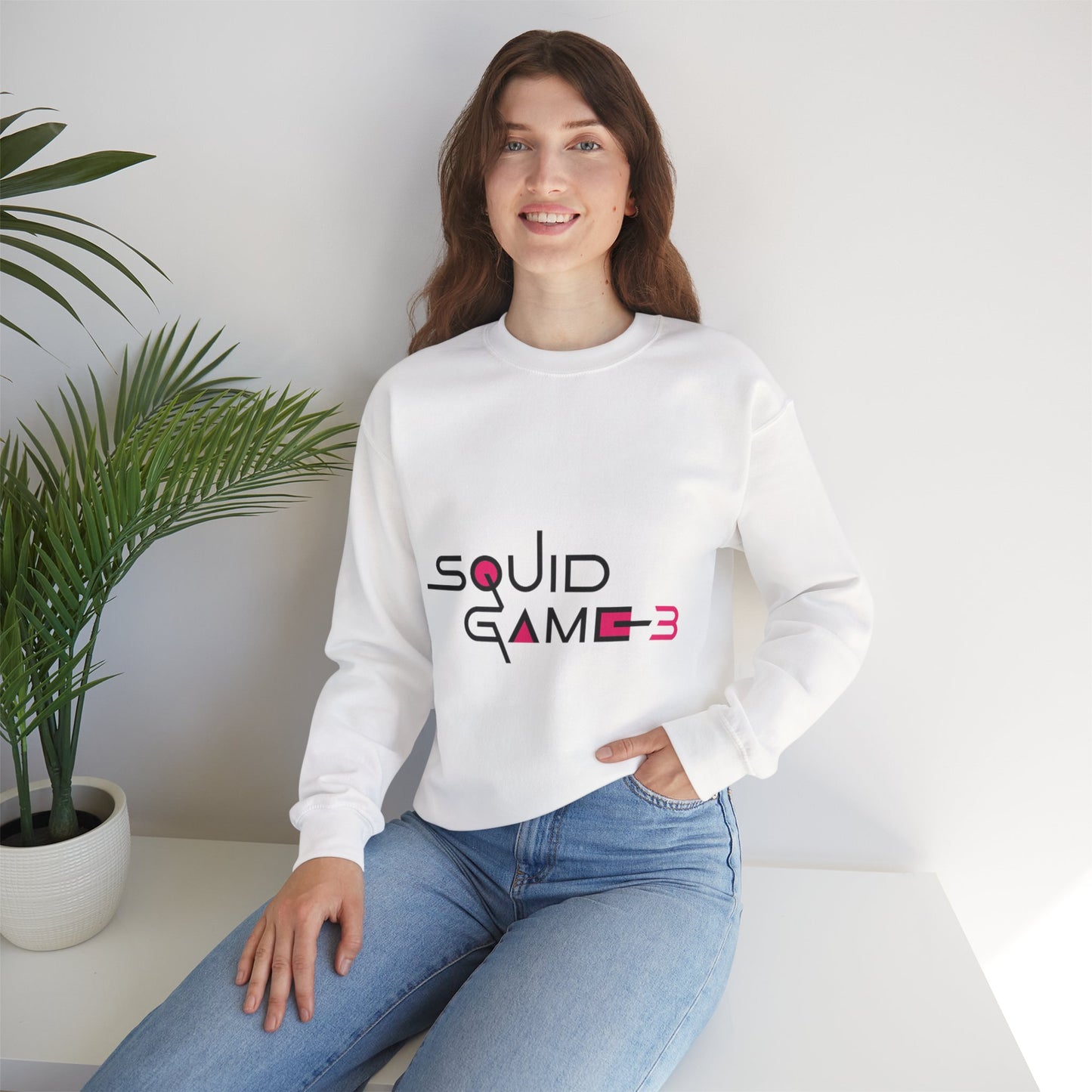 Squid Game 3 Sweatshirt White