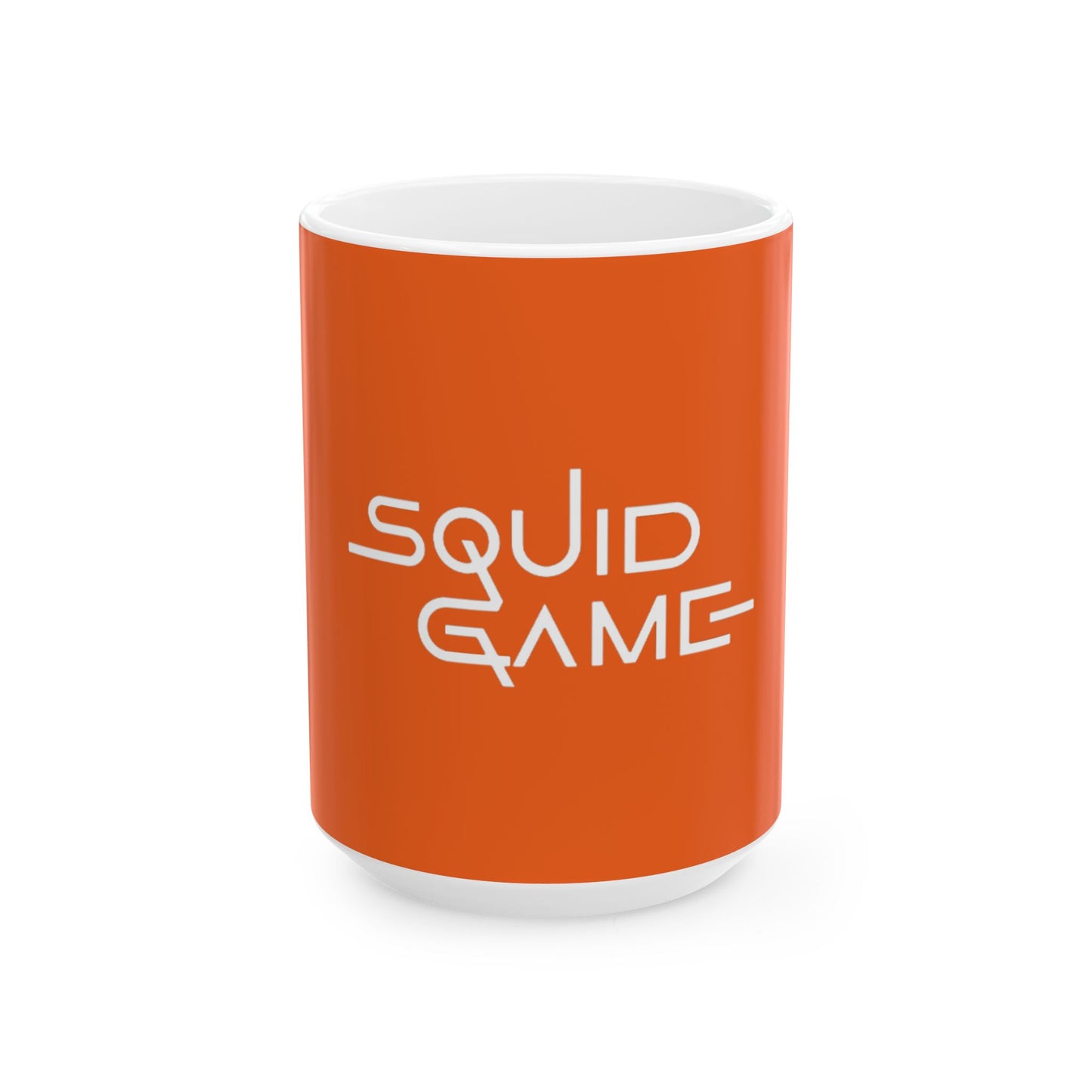 Orange Squid Game Mug – Start Your Day Like a Survivor