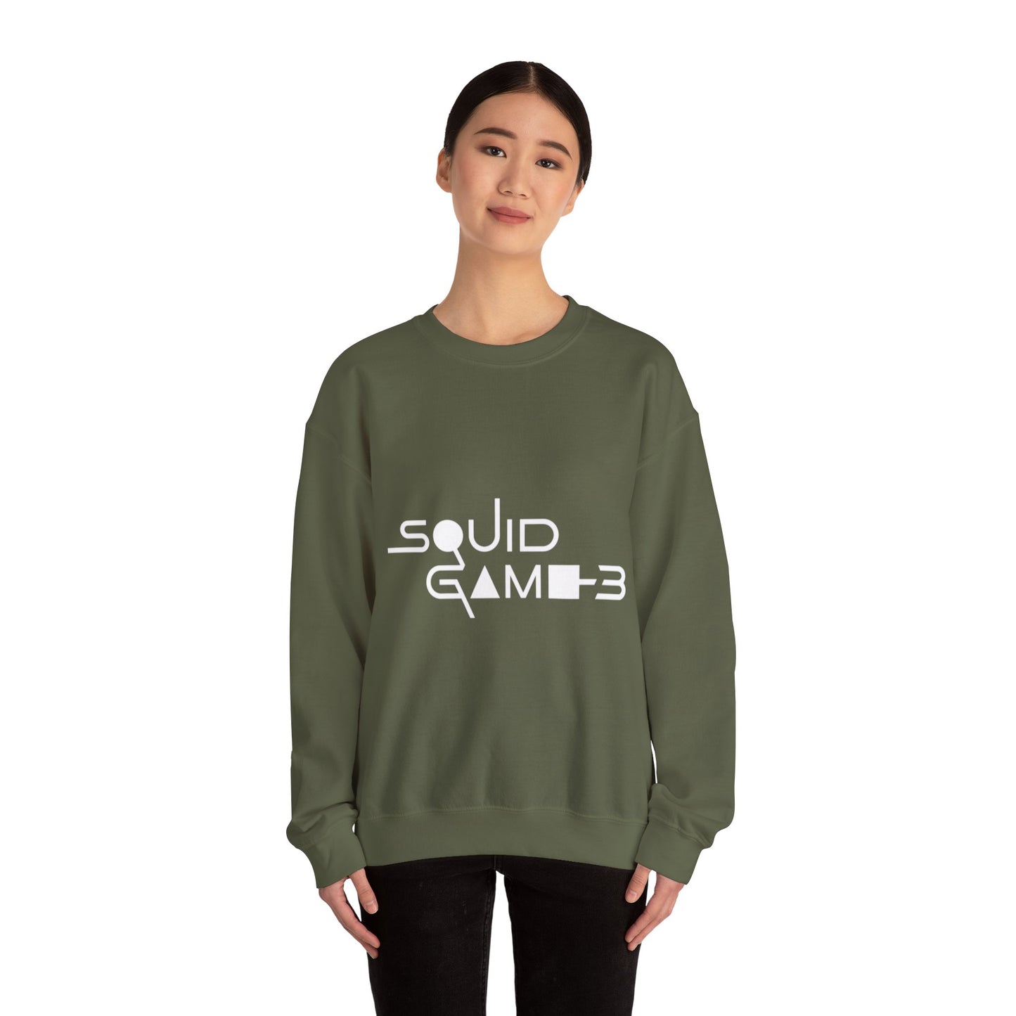Squid Game 3 Sweatshirt Army Green