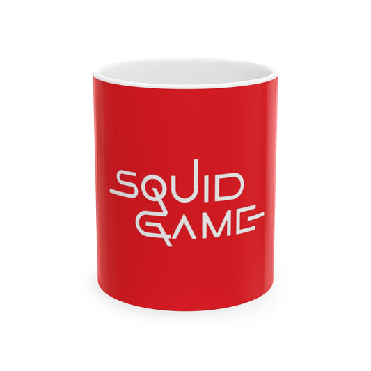 Red Squid Game Mug – Start Your Day Like a Survivor