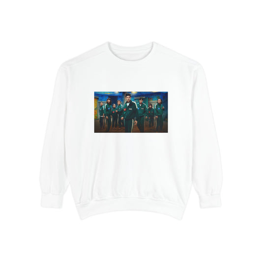 Squid Game Season 3 White Sweatshirt – The Calm Before the Chaos