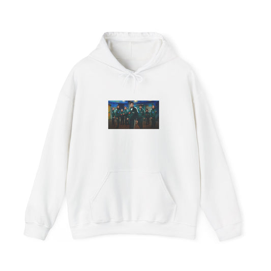 Squid Game Season 3 White Hoodie – Join the Game in Comfort