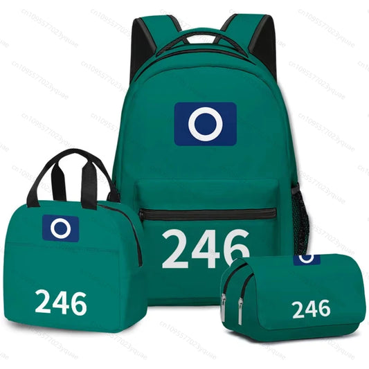 Squid Game-Inspired Backpack Set – Contestant 246