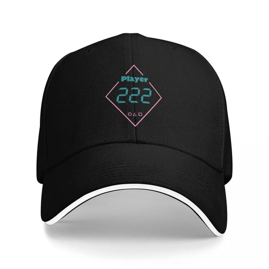 Player 222 Kim Jun-hee Cap Squid Game Black