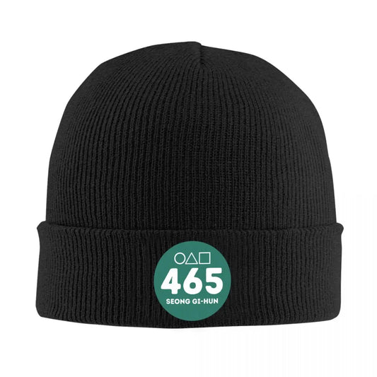 Player 456 Seong Gi-hun Beanie Squid Game Black