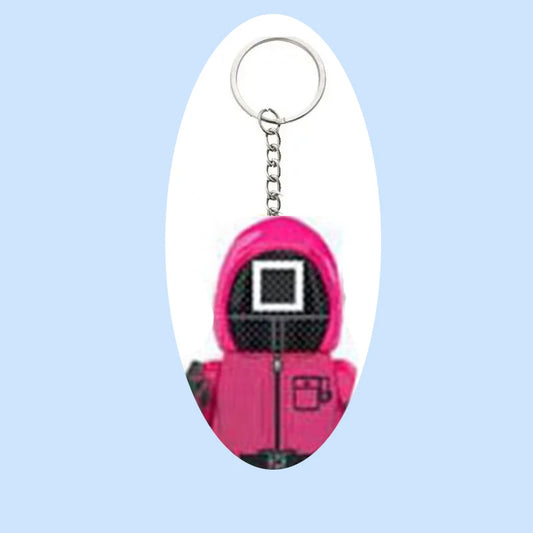 Squid Game Square Guard Keychain
