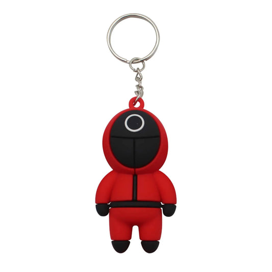 Squid Game Technical Staff Keychain - Circle Symbol