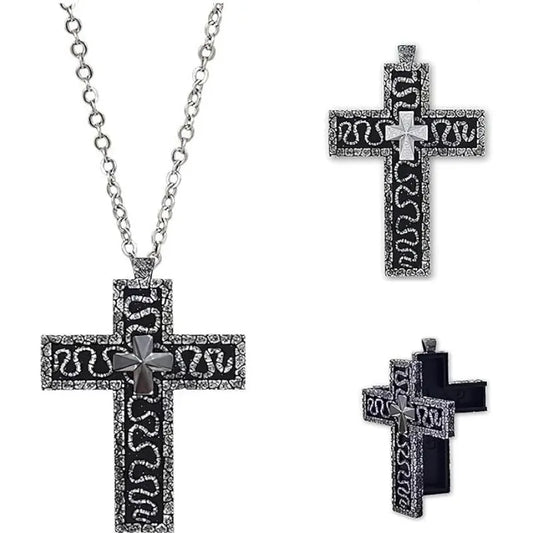 Player 230 Thanos Squid Game Cross Necklace