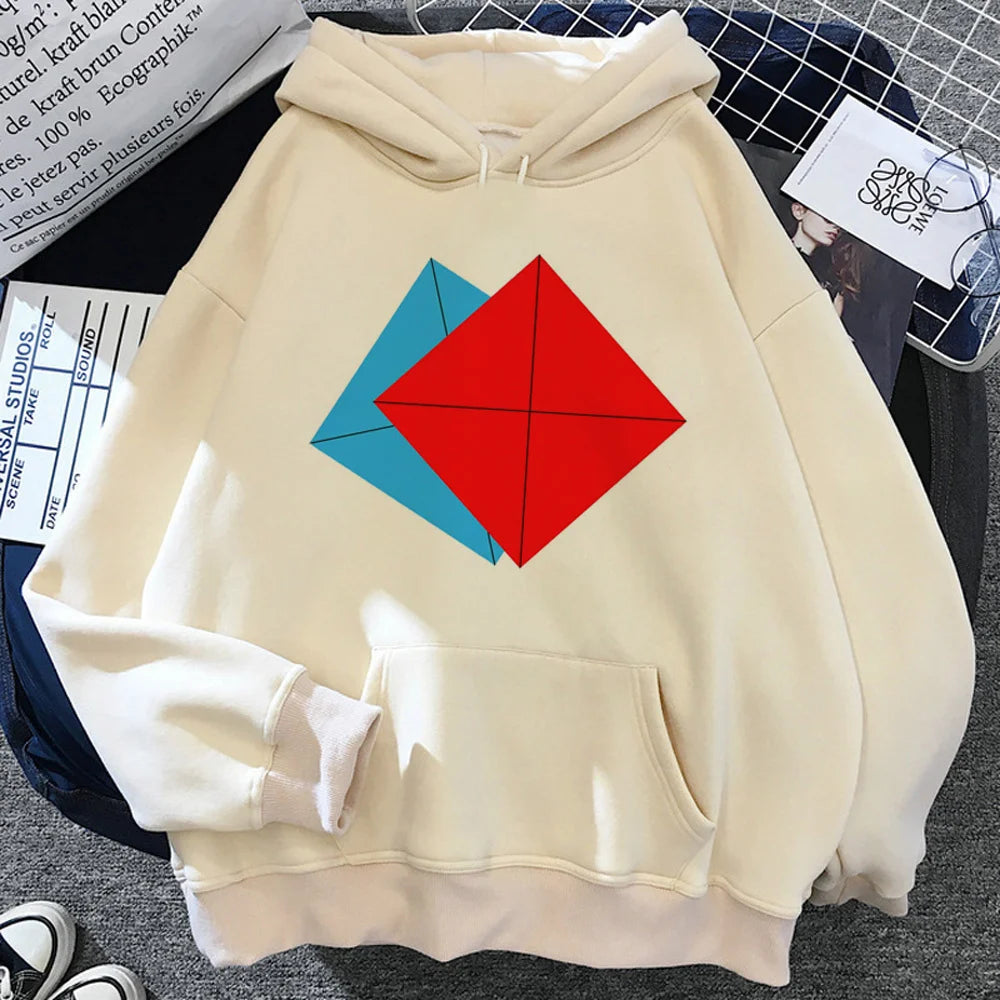 Beige Squid Game Ddakji Hoodie