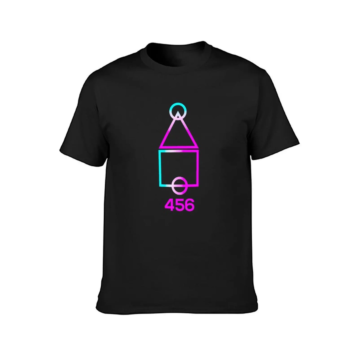 Green Squid Game T-Shirt – Neon 456 Featuring Seong Gi-hun