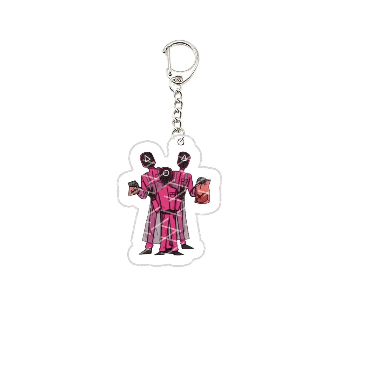 Squid Game Guard Trio Keychain