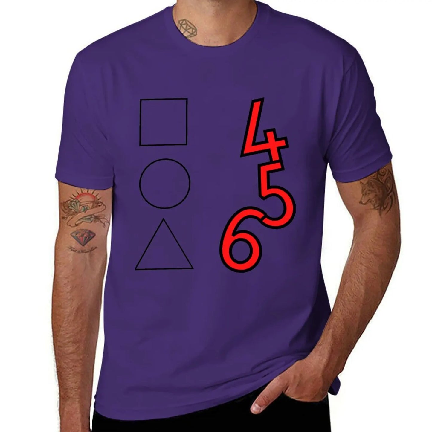 Player 456 Purple T-Shirt – Squid Game