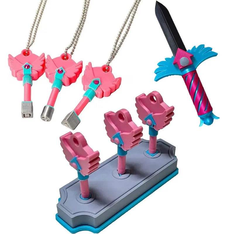 Squid Game Hide and Seek Vault Lock & Key Set – 3 PCS