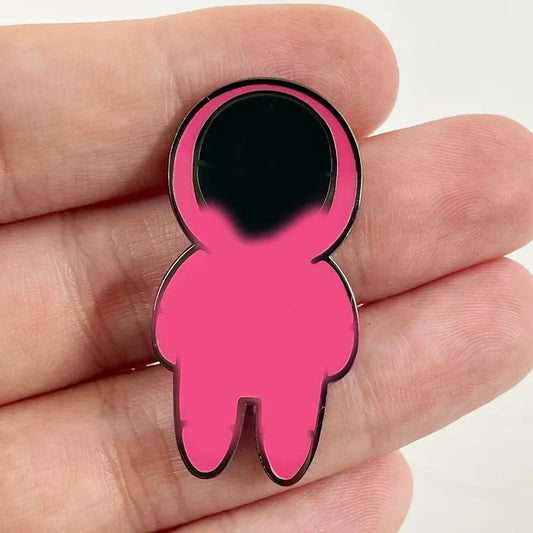 Squid Game Button Pin – red Guard