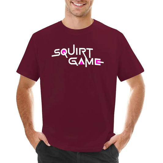 Maroon Squid Game T-Shirt